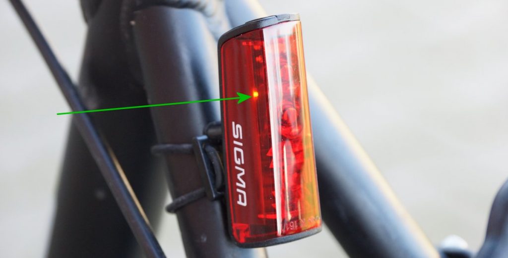 Sigma Blaze Test Fahrrad Rücklicht mit Bremslichtfunktion