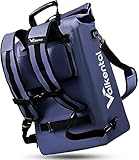 Valkental - 3in1 Fahrradtasche - NEUAUFLAGE 2024 - Geeignet als Gepäckträgertasche, Rucksack und Umhängetasche - Wasserdicht & Reflektierend - 23L - Blau